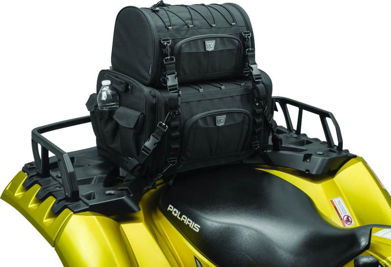 Kuryakyn Momentum Rambler Roll Bags 5213 Saddle Bags, Roll, Sissy Bar, Luggage Rack, 1,200 Denier, Black, Each thumbnail 6