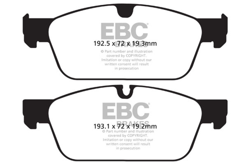 EBC S1 Brake Pad and Rotor Kit (1x ebcUD1636, 1x ebcRK2124XD) thumbnail 4