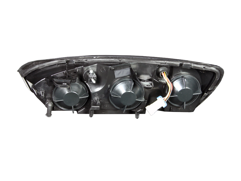 ANZO 2004-2007 Chevrolet Malibu Crystal Headlights Black thumbnail 8