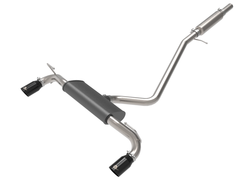 aFe Ford Bronco Sport 21-22 L3-1.5L (t)/L4-2.0L (t) Vulcan Cat-Back Exhaust System- Black Tips thumbnail 7