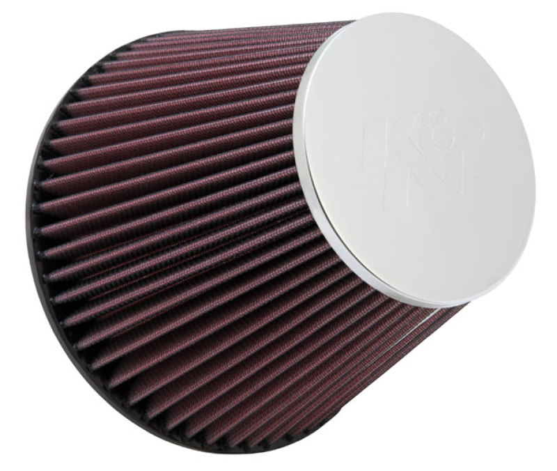 K&N Round Tapered Universal Air Filter 6in Flange ID x 7.5in Base OD x 4.5in Top OD x 6in H thumbnail 2
