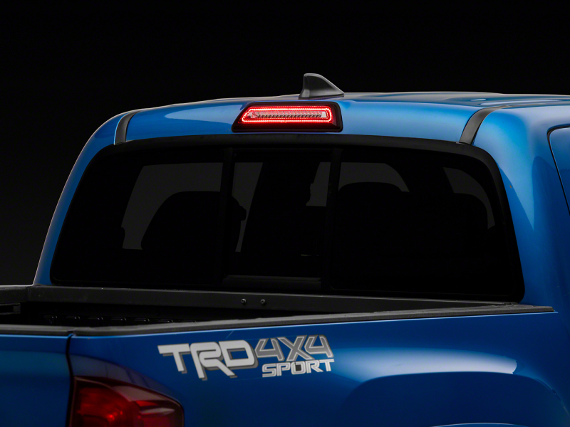Raxiom 16-23 Toyota Tacoma Axial Series LED Third Brake Light- Clear w/ Smoked Lens