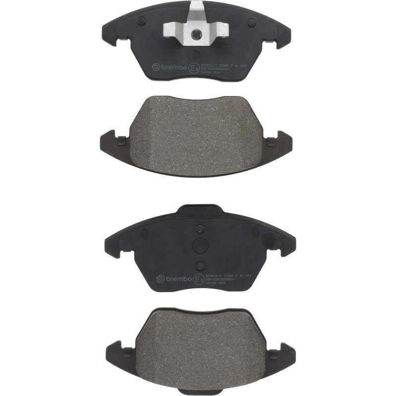 Brembo OE 12-19 Volkswagen Beetle/11-18 Jetta PRIME Low-Met Brake Pad - Front thumbnail 2