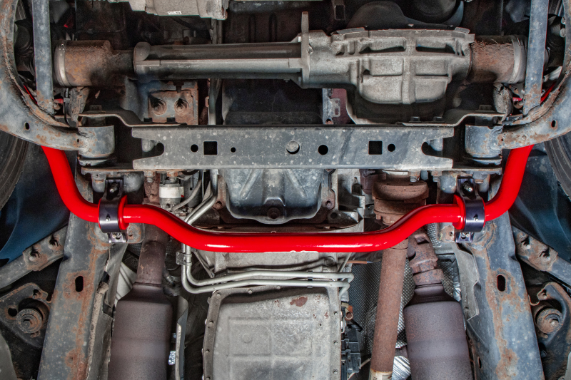 UMI Performance 15-20 Ford F-150 1 1/2in Solid Front Sway Bar - Red thumbnail 6