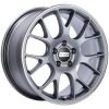 BBS CH-R 19x8.5 5x112 ET32 Satin Titanium Polished Rim Protector Wheel -82mm PFS/Clip Required thumbnail 2