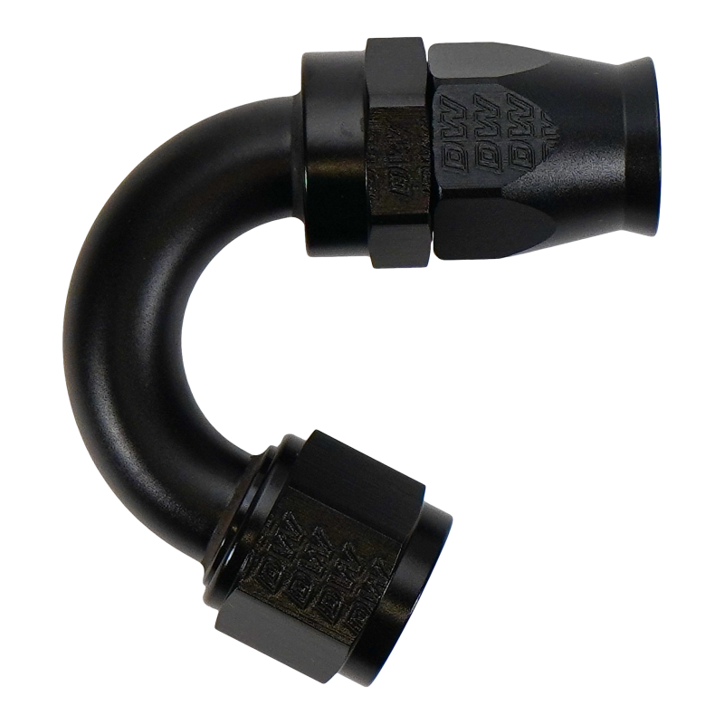 10 AN Female Flare Swivel (Incl Ferule/Olive) 150-degree Hose End PTFE