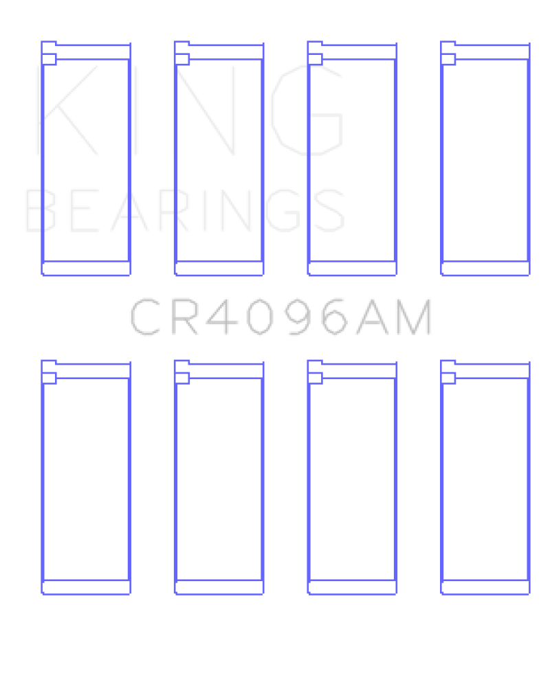 King Engine Bearings Mazda FE/G6/F8 Rod Bearing Set thumbnail 3