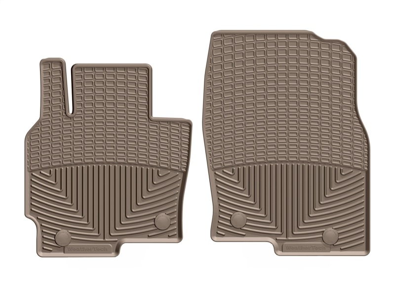 WT Rubber Mats - Front - Tan