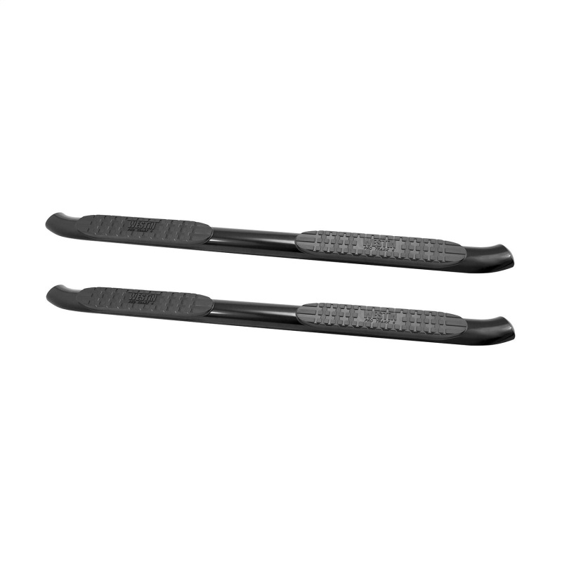 Westin 2014-2018 Chevy Silverado 1500 Reg Cab PRO TRAXX 4 Oval Nerf Step Bars - Black thumbnail 2