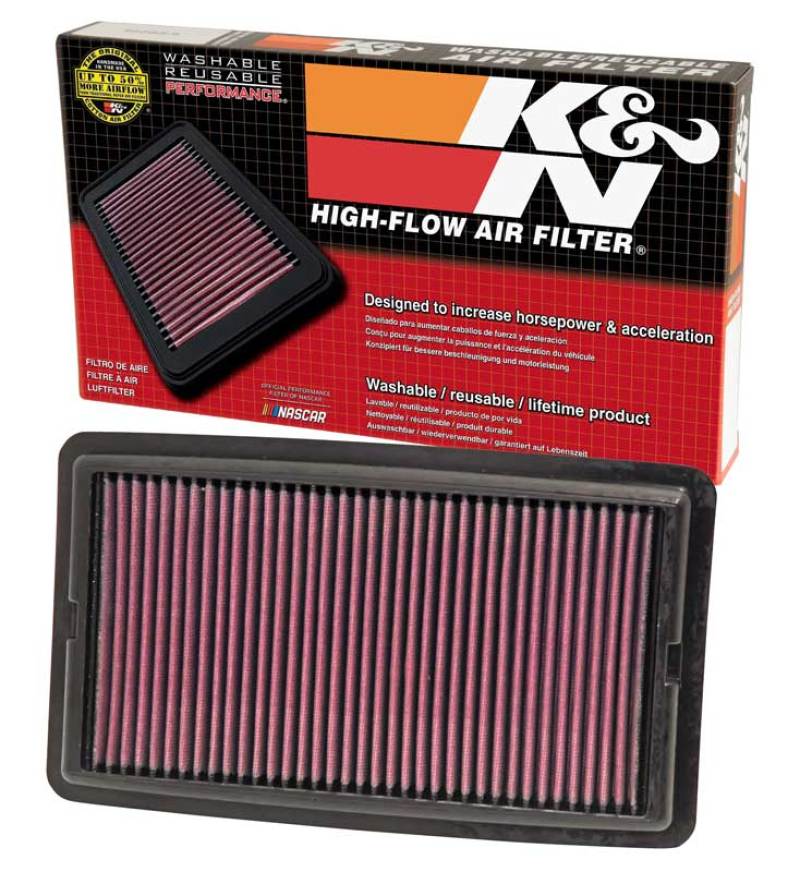 K&N Replacement Panel Air Filter for 2014-2015 Acura MDX 3.5L V6 thumbnail 4
