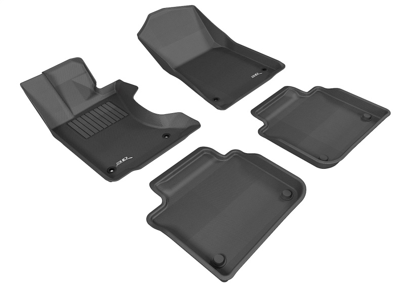 3D MAXpider 13-20 Lexus GS / GS Hybrid ALL-WHEEL DRIVE Kagu Black Full Set thumbnail 2