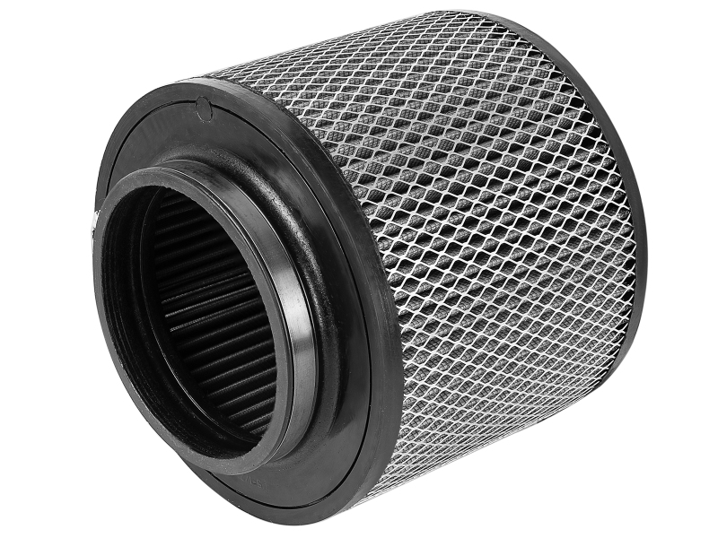aFe Magnum FLOW Pro DRY S Air Filters 21-91128 Filter, S, Cylindrical, Synthetic, Gray, 5.50 in. Inlet Flange I.D., 7.00 in. Length, Each thumbnail 5
