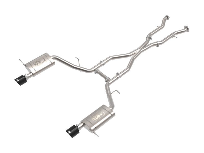 aFe 11-21 Dodge Durango V6-3.6L / V8-5.7L MACH Force-Xp 304 SS Cat-Back Exhaust System w/ Black Tip