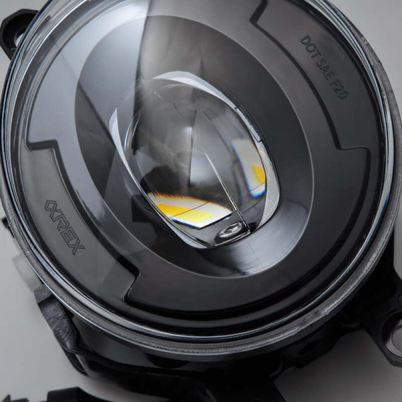 AlphaRex Universal Toyota/Lexus/Scion MKII DoubleTap LED Projector Fog Lights - White/Amber thumbnail 8