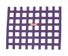 RaceQuip Purple Ribbon Window Net thumbnail 4