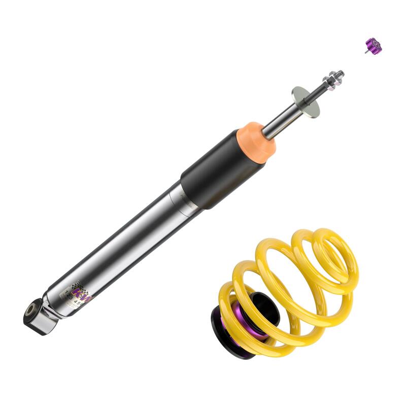 KW Variant 3 Coilover Kits for 1998-2002 Z3 - 35220017 Kits, 3, 1.2 2.3 in. Lowered Front, 0.8 2.0 in. Lowered Rear, Shocks, Yellow Powdercoated Springs, BMW, Kit thumbnail 9