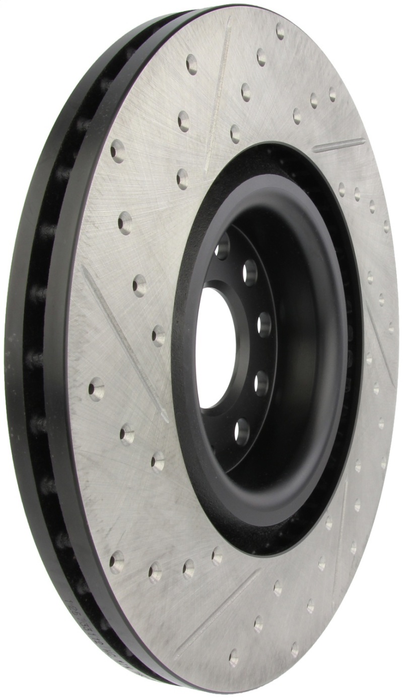 StopTech 09 VW Passat CC / 06-09 Passat Slotted & Drilled Left Front Rotor thumbnail 6