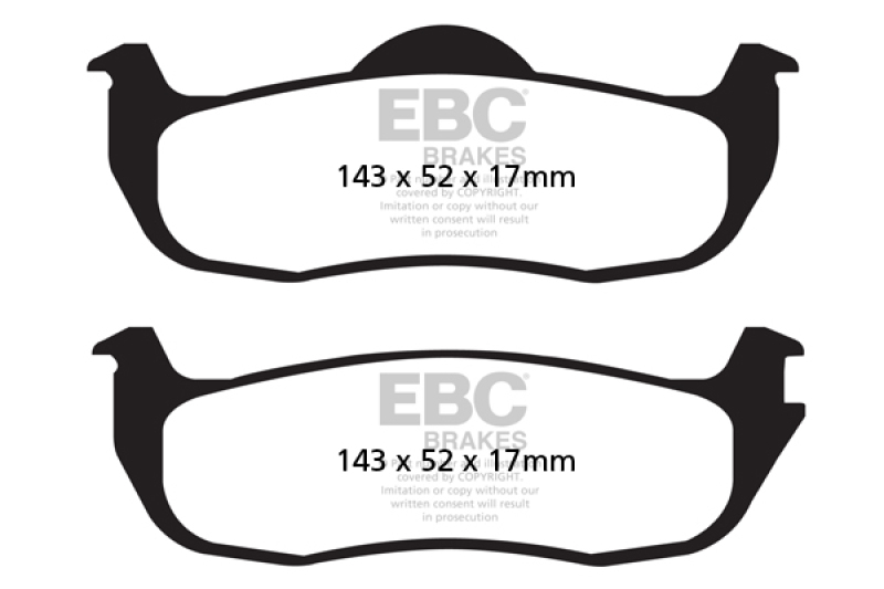 EBC S15 Brake Pad and Rotor Kit (1x ebcUSR7362, 1x ebcED91707) thumbnail 9