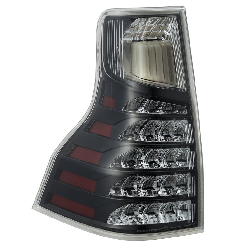 AlphaRex 14-21 Lexus GX470 PRO-Series LED Tail Lights - Alpha Black