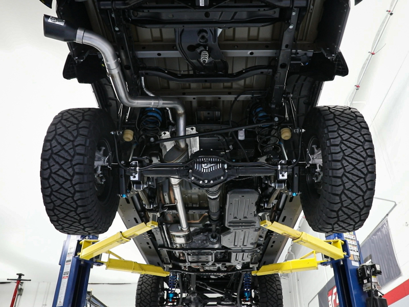 aFe Apollo GT Series 409 Stainless Steel Cat-Back Exhaust 2020 Jeep Gladiator 3.6L - Polished Tip thumbnail 8