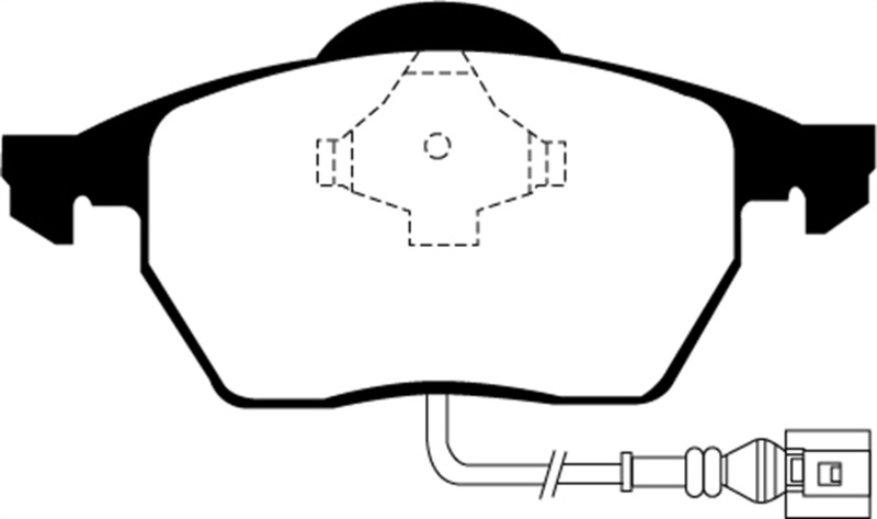 EBC 99-06 Audi TT 1.8 Turbo Redstuff Front Brake Pads thumbnail 7