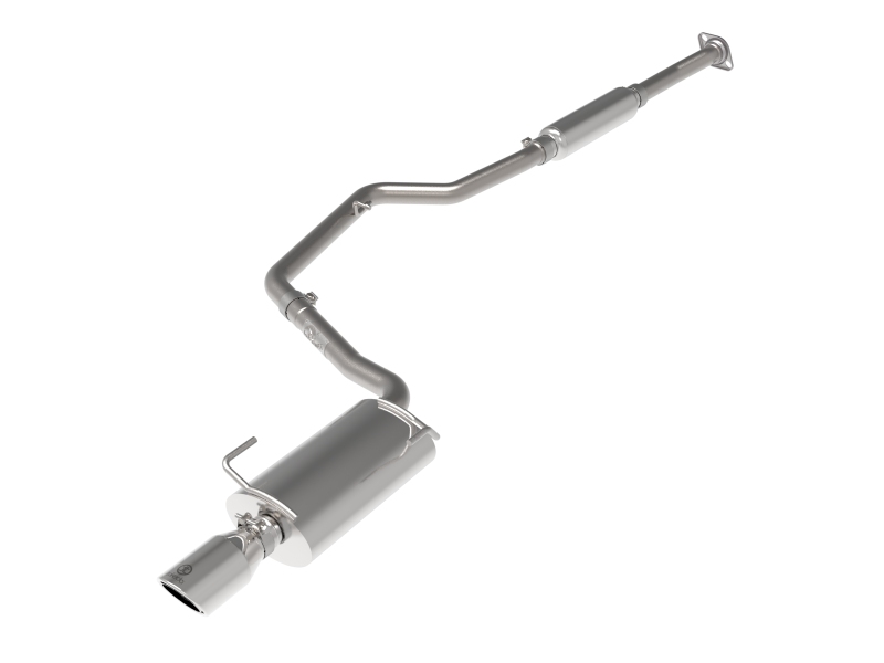 aFe POWER Takeda 12-16 Subaru Impreza 2.0L 2.5in 304SS CB Exhaust w/ Polished Tips thumbnail 2