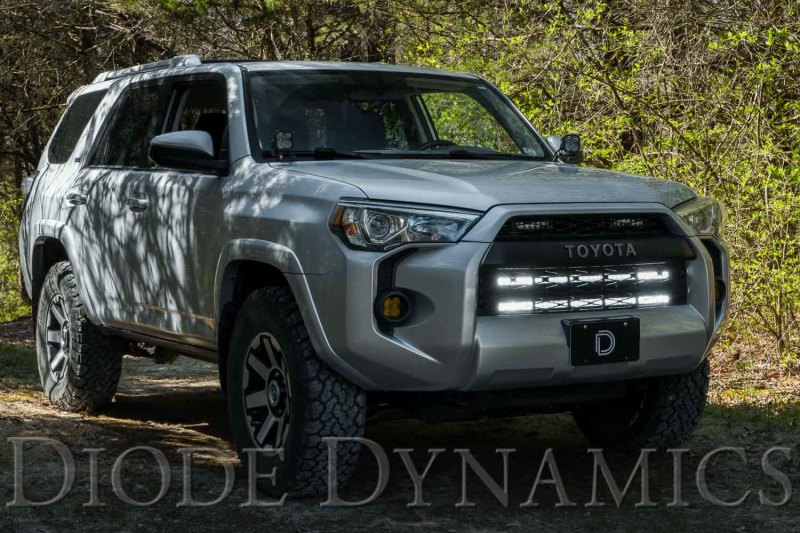 Diode Dynamics 14-19 Toyota 4Runner SS30 (Single) Stealth Lightbar Kit - Amber Driving thumbnail 9