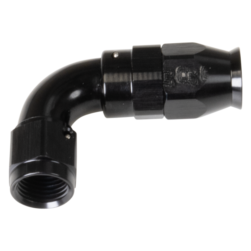 black 90 -6 Pro PTFE hose end