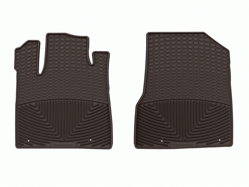 WT Rubber Mats - Front - Cocoa