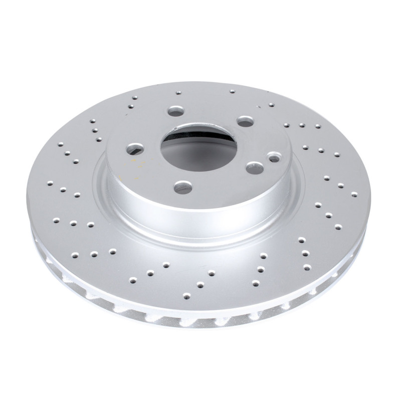 Power Stop 04-06 Mercedes-Benz E500 Front Evolution High Carbon Geomet Coated Rotor thumbnail 2