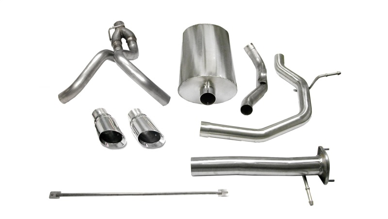 Corsa 2005-2006 Chevrolet SSR 5.3L V8 Polished Sport Cat-Back Exhaust thumbnail 3