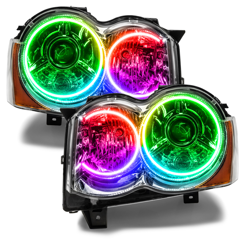 Oracle Jeep Grand Cherokee 08-10 Halo Kit - ColorSHIFT thumbnail 3