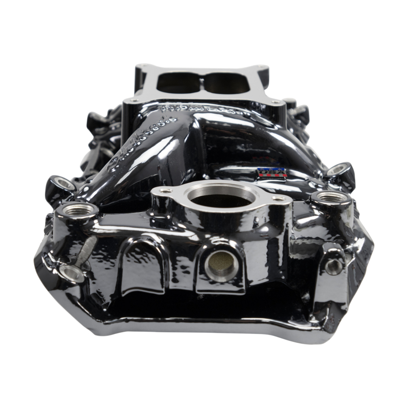 Edelbrock RPM Air-Gap Intake Manifold for Big-Block Chevy Oval Port - Black Plasma Finish