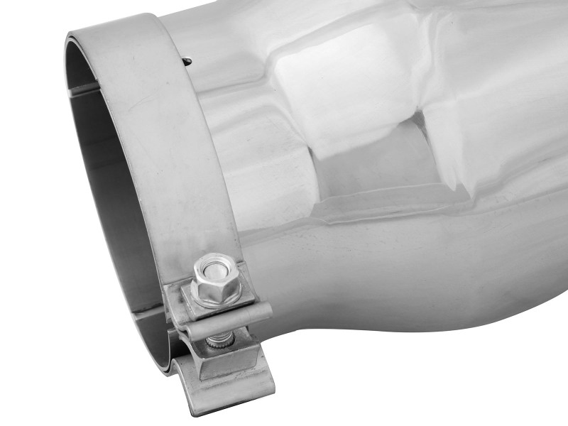 aFe MACH Force-Xp 5in Inlet x 7in Outlet x 15in length 304 Stainless Steel Exhaust Tip thumbnail 9