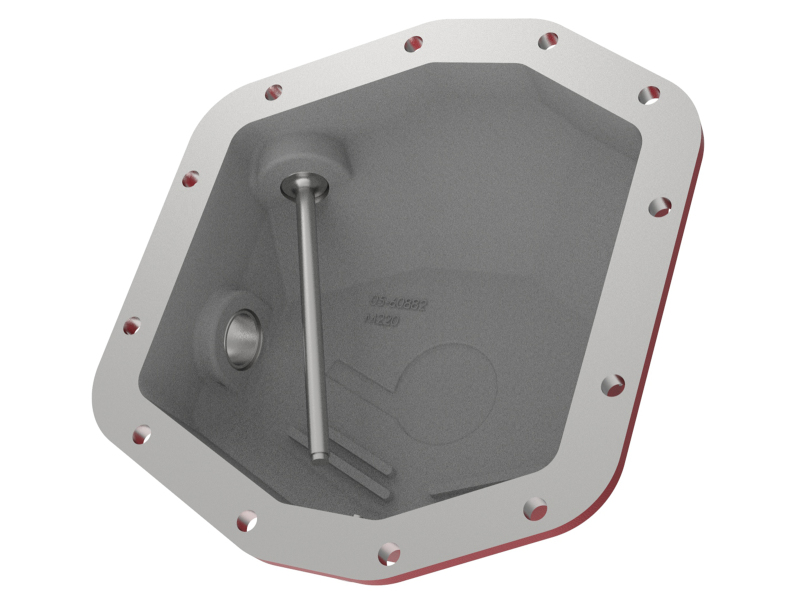aFe Pro Series Rear Differential Cover Red 2018+ Jeep Wrangler (JL) V6 3.6L (Dana M220) thumbnail 4