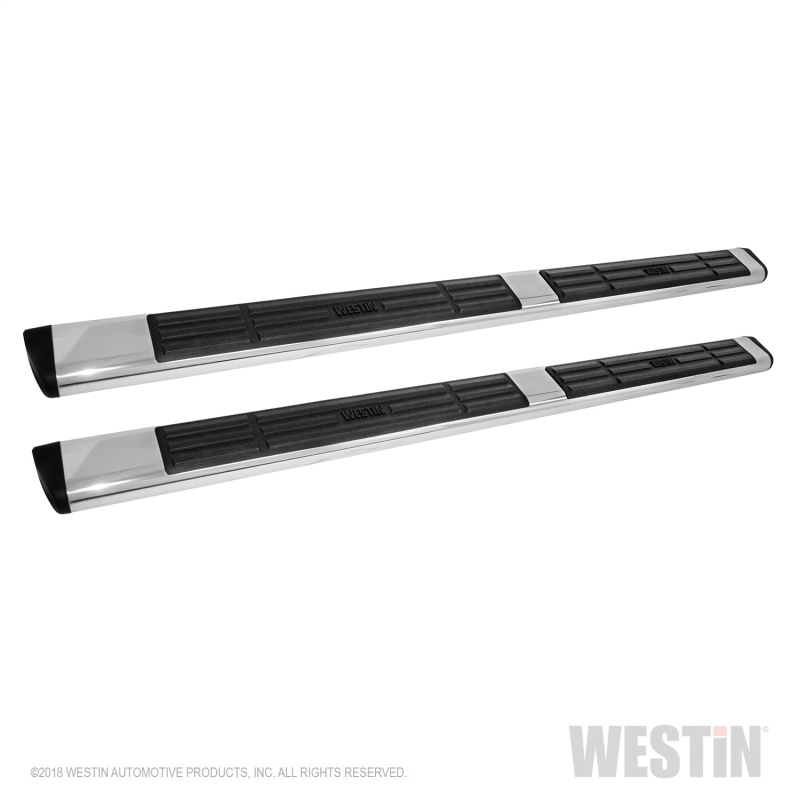 Westin Premier 6 in Oval Side Bar - Stainless Steel 85 in - Stainless Steel thumbnail 4