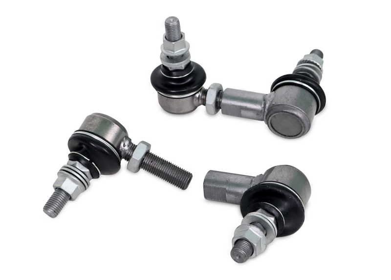 SuperPro 2004 Mazda RX-8 Base Rear HD Adjustable End Link Set (10mm Studs 85mm-100mm Length)