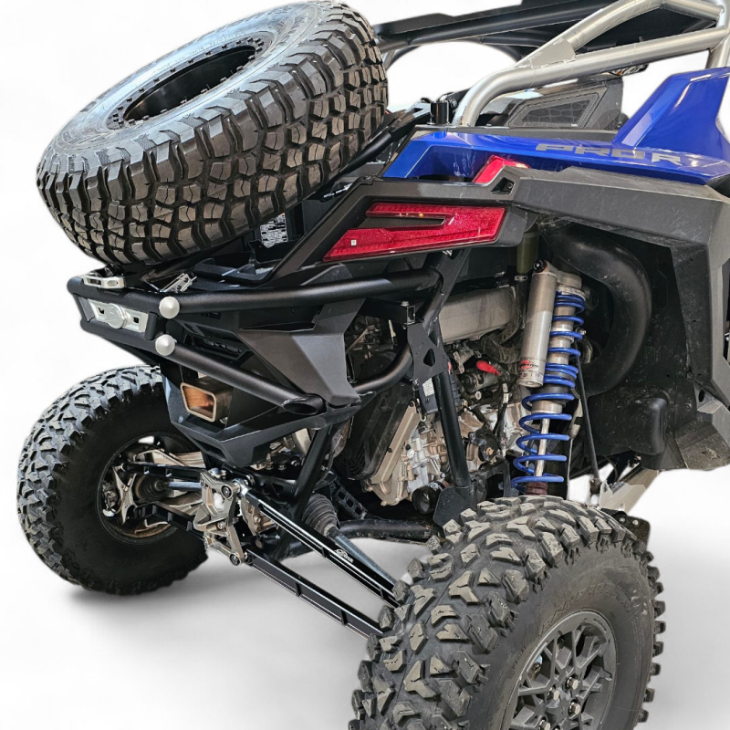 Elektric Offroad 2022+ Polaris Rzr Pro R Amp Rear Tire Rack Bumper Combo thumbnail 2