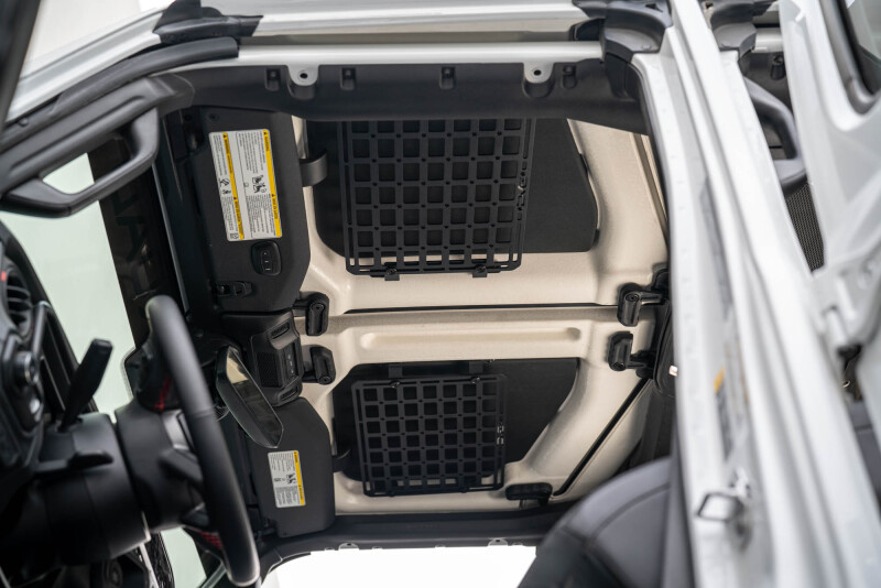 DV8 Offroad 2018-2025 Jeep Wrangler JL Roof Mount for 15In x 12In Molle Panel thumbnail 6