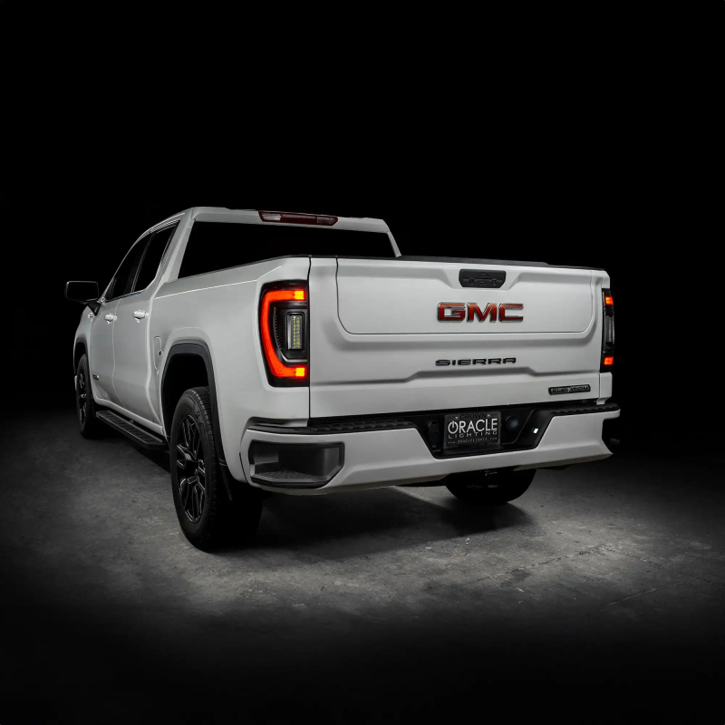 Oracle 19-23 GMC Sierra Black Series Flush Style LED Tail Lights - Factory Halogen thumbnail 7