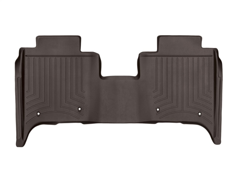 WeatherTech 18+ Land Rover Range Rover (LWB/No 2nd Row Console) Rear FloorLiner - Cocoa