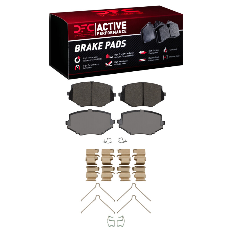 DFC Active Perform Pads and Hardware Kit