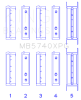 King Engine Bearings Subaru EJ20/EJ22/EJ25 Housing Bore Main Bearing Set - Size +.005mm thumbnail 3