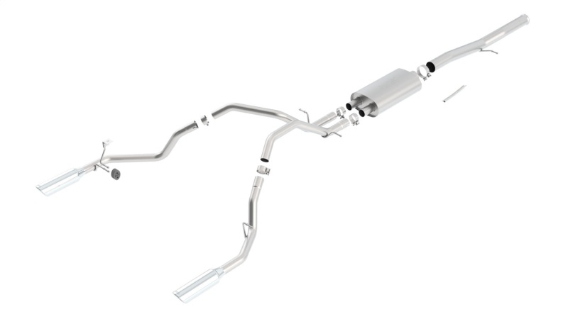 Borla 11 Chevrolet Silverado 1500LT/LTZ / GMC Sierra 1500 SLE/SLT S-Type SS Catback Exhaust thumbnail 6
