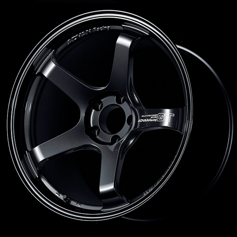 Advan GT Beyond 20x10 +30 5x114.3 Racing Titanium Black Wheel