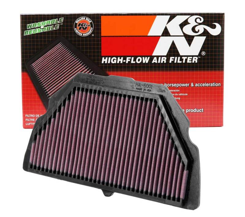 K&N 01-06 Honda CBR600F 600/CRB600F 4I Replacement Air Filter thumbnail 5