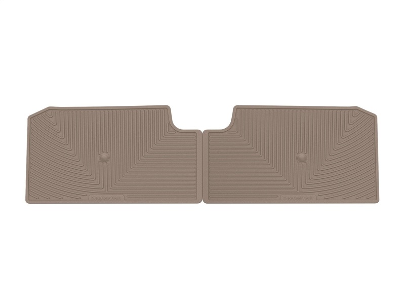 WT Rubber Mats - Rear - Tan