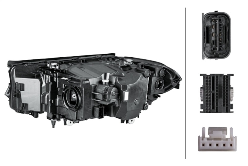 Hella 2017-2020 BMW 530e xDrive Headlight Assembly thumbnail 3