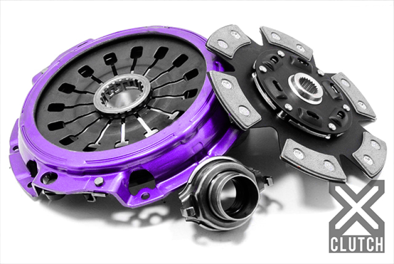 XClutch 01-04 Mitsubishi Eclipse Spyder GT 3.0L Stage 2R Extra HD Sprung Ceramic Clutch Kit thumbnail 2
