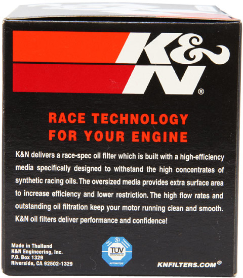 K&N Suzuki / Arctic Cat / Cagiva / Kawasaki / KYMCO / Aprilia 2.813in OD x 3.221in H Oil Filter thumbnail 7